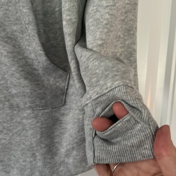 Target All In Motion Gray Quarter-Zip Sweatshirt Medium - Picture 2 of 3